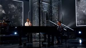Big Sean and John Legend Sing "One Man Could Change the World"